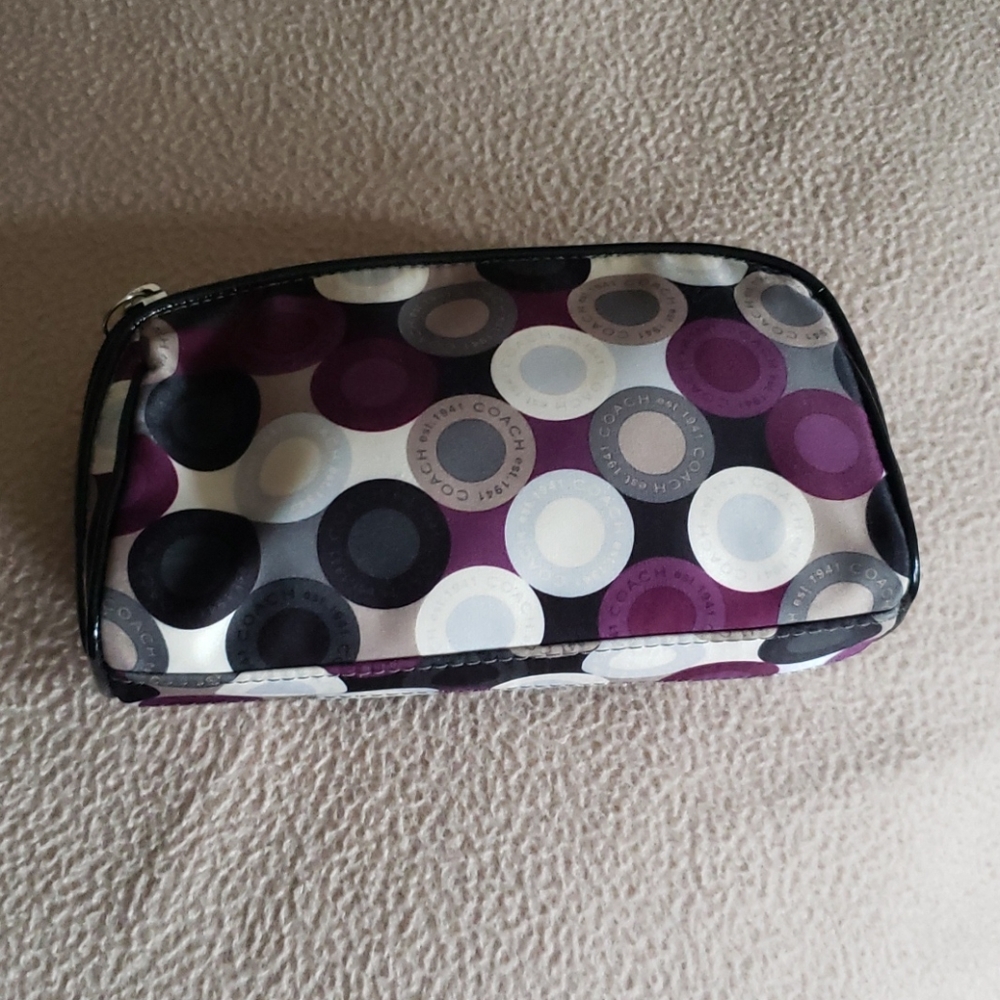 Coach cosmetic case